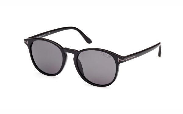 Tom Ford Lewis Sunglasses FT1097-N01D53 Lens size 53 Frame shape Round Lens color Polarized gray for men