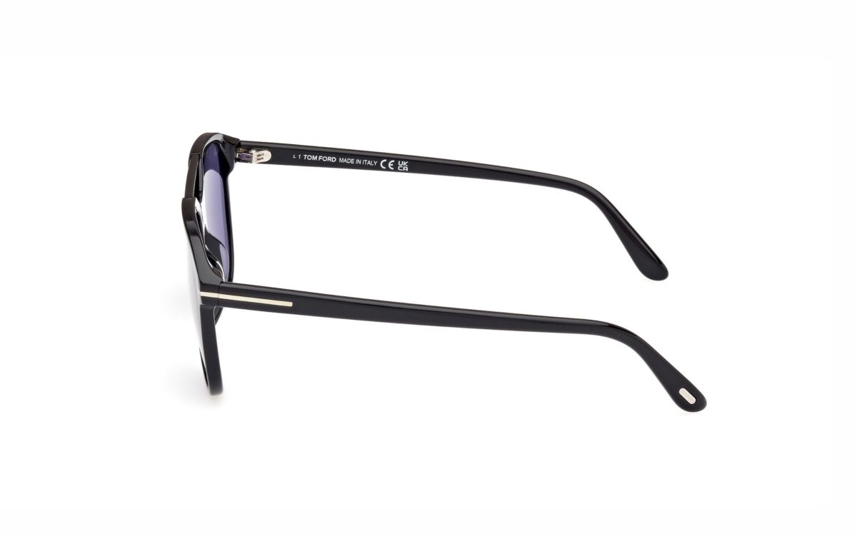 نظارة شمسية توم فورد Damian-02 FT109801V54 حجم العدسة 54 شكل الاطار افياتور لون العدسة أزرق رجالي