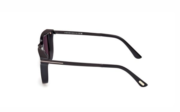 Tom Ford Sinatra Sunglasses FT110401A53 Lens Size 53 Square Frame Shape Lens Color Gray for Men