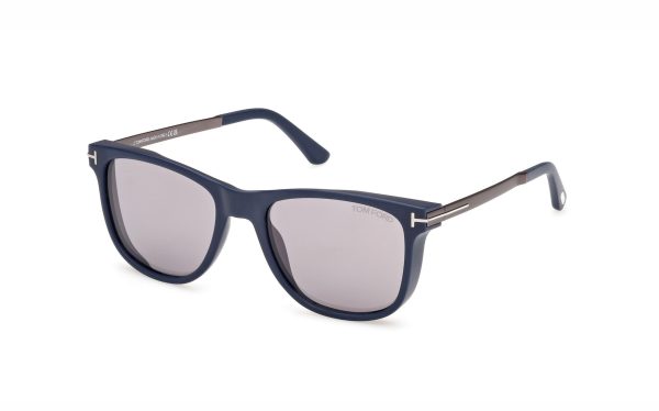 Tom Ford Sinatra Sunglasses FT110491C53 Lens Size 53 Square Frame Shape Lens Color Gray for Men
