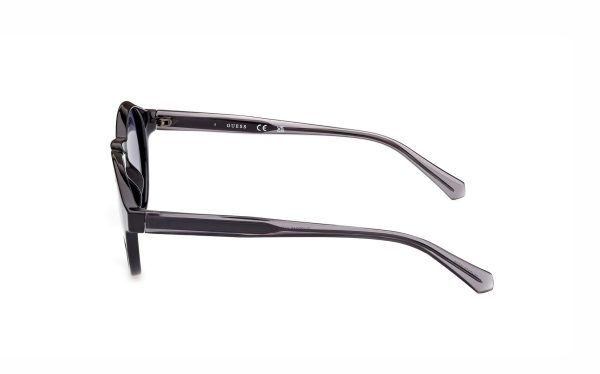 Guess Sunglasses GU00049 01D Lens Size 50 Frame Shape Round Lens Color Gray Polarized for Men