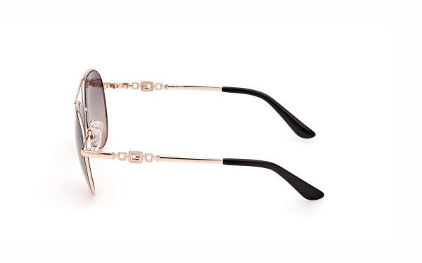 Guess Sunglasses GU7885-H 05B Lens Size 58 Frame Shape Aviator Lens Color Gray for Women
