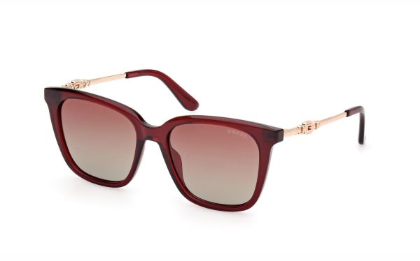 Guess Sunglasses GU7886 69F Lens Size 53 Frame Shape Square Lens Color Brown for Women