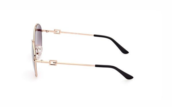 نظارة شمسية جيس GU7907 05B حجم العدسة 59 شكل الاطار سداسي لون العدسة رمادي نسائي