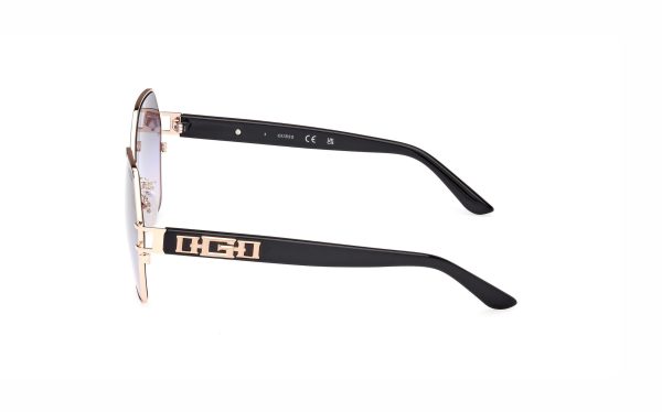 GUESS Sunglasses GU7913 05Z Size 59 Frame Shape Hexagonal Lens Colour Purple for Women