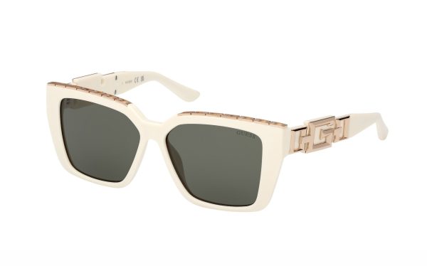 GUESS Sunglasses GU7915 21P Size 55 Frame Shape Square Lens Colour Green for Women