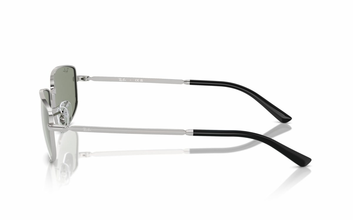 نظارة شمسية راي بان RB 3732 003/40 حجم العدسة 56 و 59 شكل الاطار مربع لون العدسة أخضر فضي للجنسين