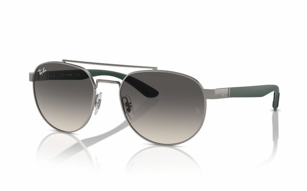 Ray-Ban Sunglasses RB 3736 9269/11 Lens Size 56 Frame Shape Square Lens Color Gray for Unisex