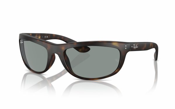 Ray-Ban Balorama Sunglasses RB 4089 894/56 Lens Size 62 Frame Shape Rectangle Lens Color Blue for Men