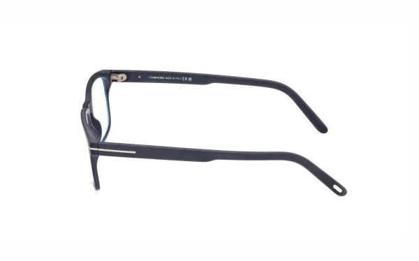 Tom Ford Eyeglasses FT5938-B09154 lens size 54 frame shape rectangle frame color blue for men