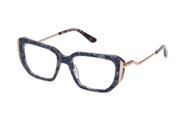 Guess by Marciano Eyeglasses GM0398 092 Lens Size 52 Frame Shape Rectangle for Women