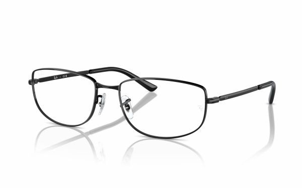 نظارة طبية راي بان RX 3732V 2509 حجم العدسة 54 و 56 شكل الاطار مربع و لون الاطار اسود للجنسين