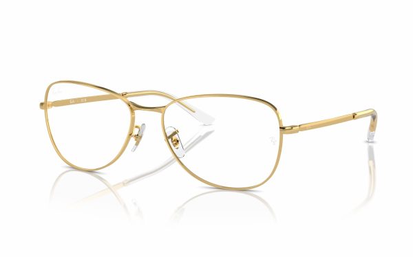 Ray-Ban Eyeglasses RX 3733V 2500 Lens Size 54 and 56 Frame Shape Aviator Frame Color Gold Unisex