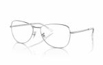 Ray-Ban Eyeglasses RX 3733V 2501 Lens Size 54 and 56 Frame Shape Aviator Frame Color Silver for Unisex