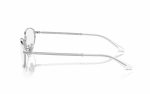 Ray-Ban Eyeglasses RX 3734V 2501 Lens Size 56 Frame Shape Oval Frame Color Silver Unisex