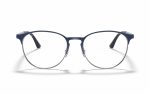 نظارة طبية راي بان RX 6375 2981 حجم العدسة 51 و 53 شكل الاطار دائري لون الاطار أزرق للجنسين