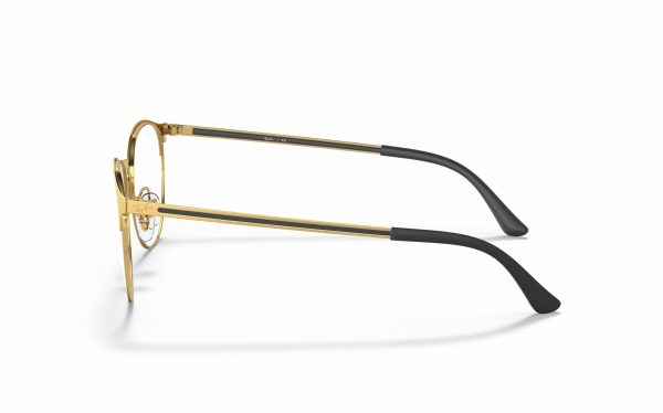 نظارة طبية راي بان RX 6375 3133 حجم العدسة 51 و 53 شكل الاطار دائري لون الاطار ذهبي للجنسين