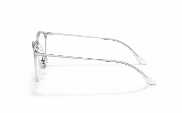 نظارة طبية راي بان RX 7140 2001 حجم العدسة 51 شكل الاطار دائري لون الاطار شفاف نسائي