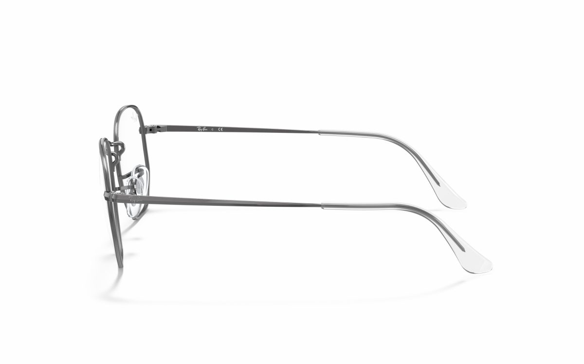 نظارة طبية راي بان سداسي RX 6448 2502 حجم العدسة 48 و 51 و 54 شكل الاطار سداسي لون الاطار رمادي للجنسين