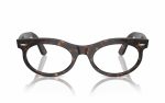 Ray-Ban Wayfarer Oval Eyeglasses RX 2242V 2012 lens size 50 and 53, frame shape oval and frame color Havana for unisex
