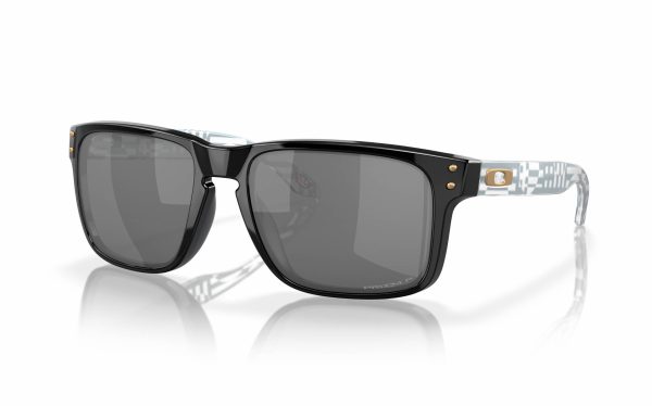 OAKLEY Holbrook Sunglasses OO 9102 Y7 Size 55 Frame Shape Square Lens Colour Black Polarized for Men