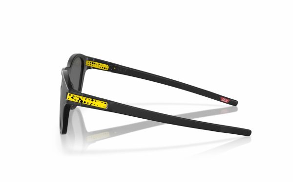 OAKLEY Latch Sunglasses OO 9265 69 Size 53 Frame Shape Round Lens Colour Black for Men