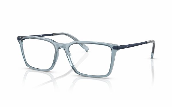 Armani Exchange Eyeglasses AX 3077 8237, lens size 54, frame shape rectangle for men