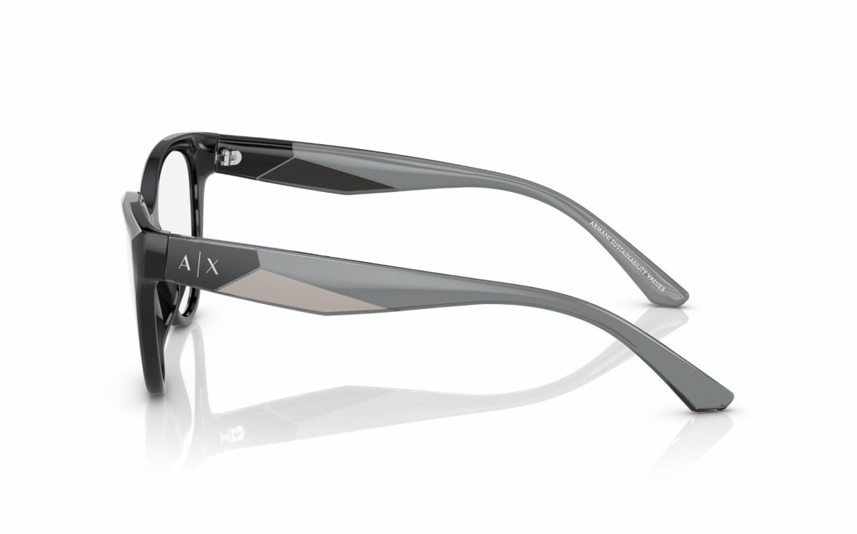 Armani Exchange Eyeglasses AX 3096U 8158 Lens Size 53 Frame Shape Cat Eye for Women