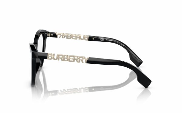 Burberry Angelica BE 2373-U 3001 Eyeglasses, Lens Size 52, Frame Shape, Cat Eye for Women