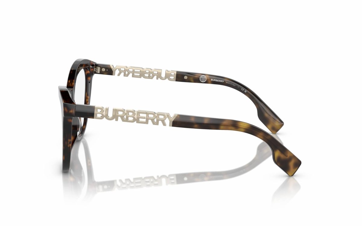Burberry Angelica BE 2373-U 3002 Eyeglasses, Lens Size 52, Frame Shape, Cat Eye for Women