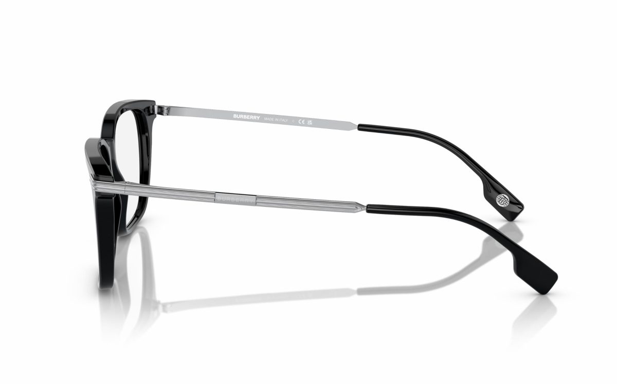 Burberry Ellis BE 2378 3001 Eyeglasses, lens size 53, square frame shape for men