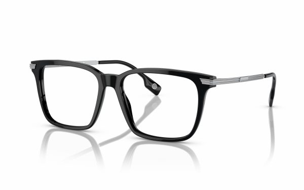 Burberry Ellis BE 2378 3001 Eyeglasses, lens size 53, square frame shape for men