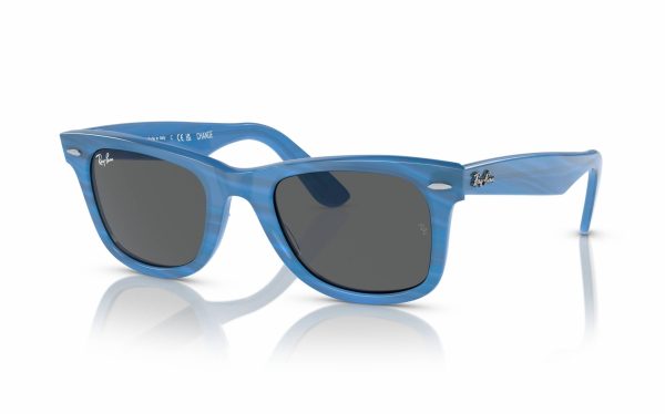 Ray-Ban Original Wayfarer Change Sunglasses RB 2140 1409/B1, Lens Size 50, Frame Shape Square, Lens Color Gray, Unisex