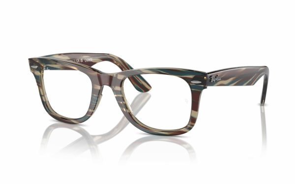 Ray-Ban Wayfarer Change Optics RX 4340V 8381 lens size 50 square frame for unisex.