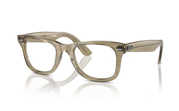 Ray-Ban Wayfarer Change Optics RX 4340V 8381 lens size 50 square frame for unisex.