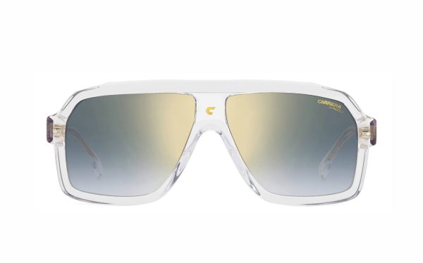 Carrera Sunglasses CARRERA 1053/S 900/1V Lens Size 60 Square Frame Shape Lens Color Blue Gold For Men