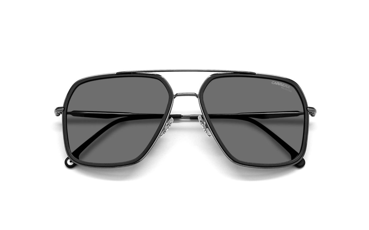 Carrera Sunglasses CARRERA 273/S 003M9 Lens Size 59 Frame Shape Aviator Lens Color Polarized Gray for Men