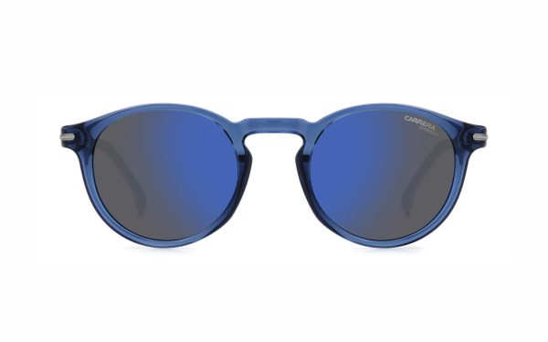 Carrera Sunglasses CARRERA 301/S PJP/XT Lens Size 50 Frame Shape Round Lens Color Blue Gray Unisex
