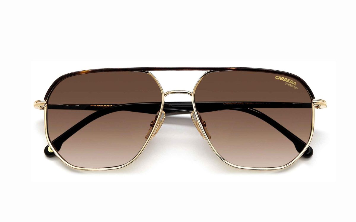 Carrera Sunglasses CARRERA 304/S 06J/HA Lens Size 59 Frame Shape Aviator Lens Color Brown for Men