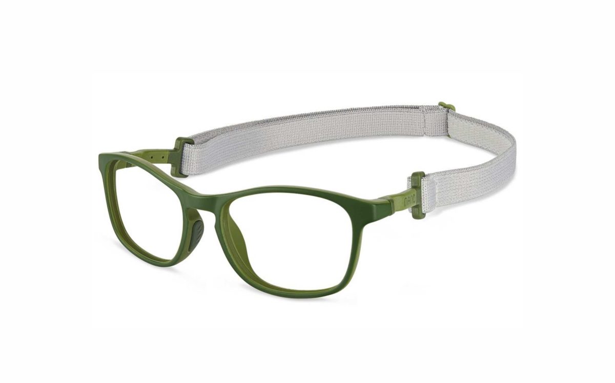 Nano Vista Power Up 3.0 NA 3080 450 Eyeglasses for Kids, lens size 50, square frame shape for children 12-14 years.