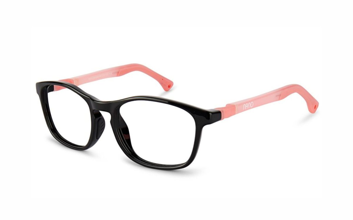 Nano Vista Power Up Glow 3.0 Eyeglasses for Kids NA 3080 848, lens size 48, square frame shape for children 8-12 years.