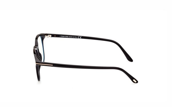 Tom Ford Eyeglasses FT5832-B 001 Lens Size 50 Round Frame Shape for Men