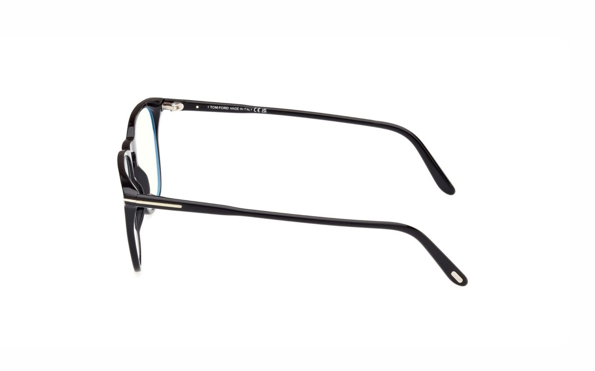 Tom Ford Eyeglasses FT5937-B 001 Lens Size 52 Round Frame Shape for Men