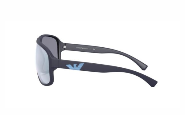 Emporio Armani Sunglasses EA 4130 5754/6J Lens Size 63 Frame Shape Aviator Lens Color Blue for Men