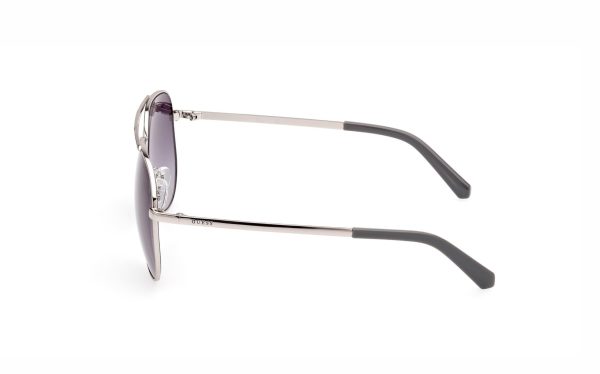 Guess Sunglasses GU00059 10B Lens Size 62 Frame Shape Aviator Lens Color Grey for Men