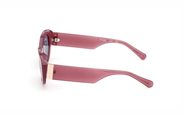 Guess Sunglasses GU8260 83Y Lens Size 54 Frame Shape Oval Lens Color Purple for Women