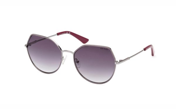 Guess Sunglasses GU7867 08B Lens Size 58 Frame Shape Round Lens Color Grey for Women