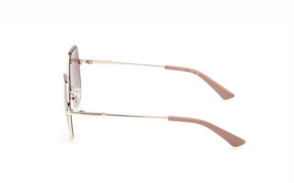 Guess Sunglasses GU7867 32T Lens Size 58 Frame Shape Round Lens Color Red for Women