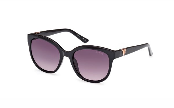 Guess Sunglasses GU7877 01B Lens Size 56 Frame Shape Round Lens Color Grey for Women