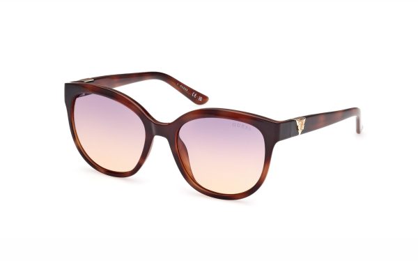 Guess Sunglasses GU7877 53Z Lens Size 56 Frame Shape Round Lens Color Multicolor for Women